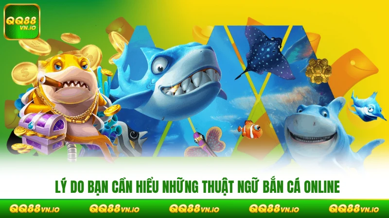 Lý do bạn cần hiểu những thuật ngữ bắn cá online